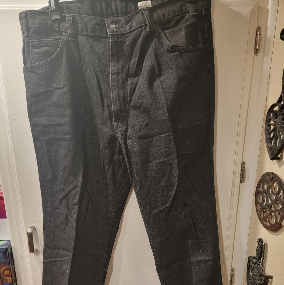 Levi's Skosh Mens 38X30 Black Jeans